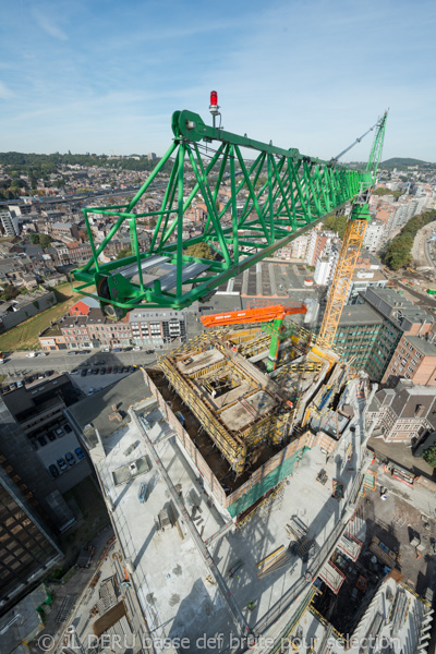 tour des finances à Liège